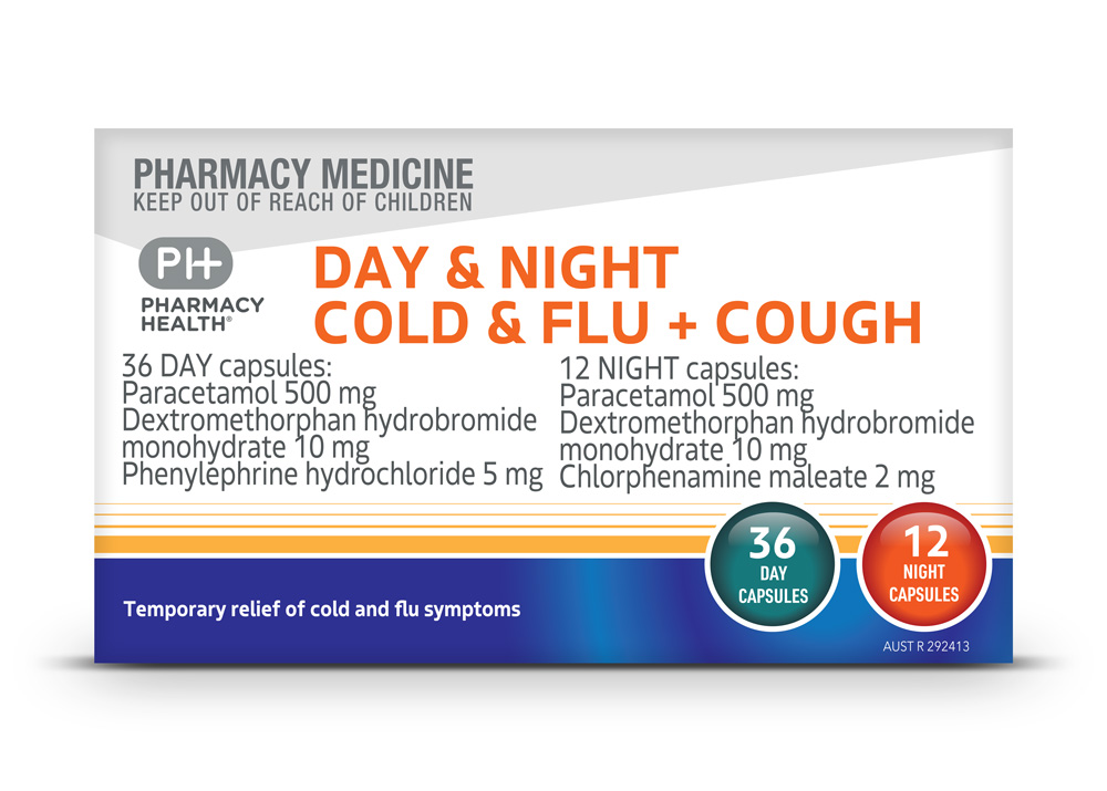 DAY & NIGHT COLD & FLU + COUGH – Pharmacy Health