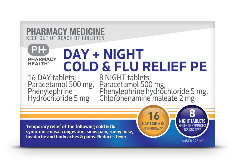 DAY + NIGHT COLD & FLU RELIEF PE – Pharmacy Health